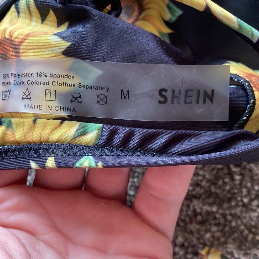 Women Sunflower Bikini  Swimsuit top​​ - Picture 4 of 5